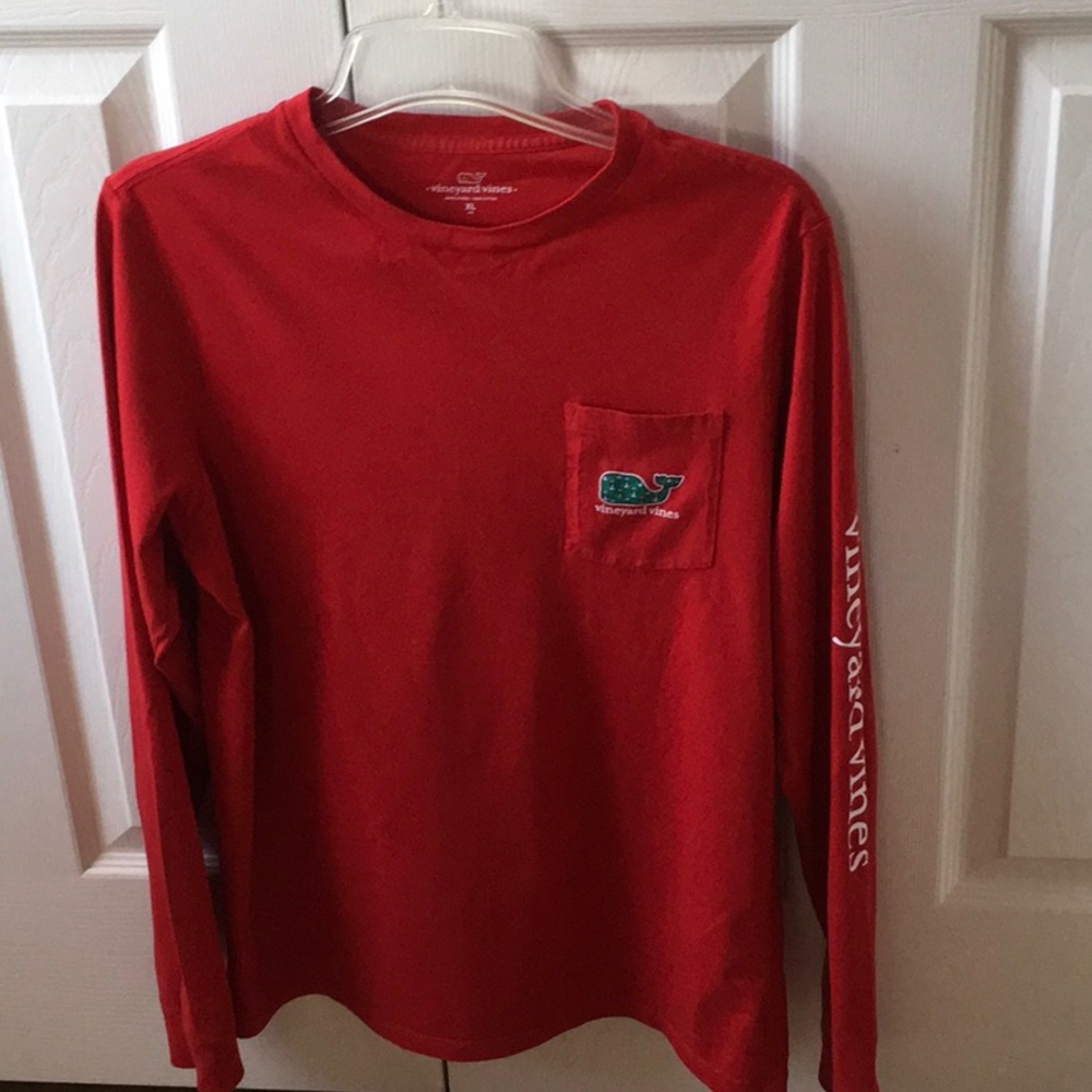 Boys Vineyard Vines Christmas Long Sleeve T-shirt